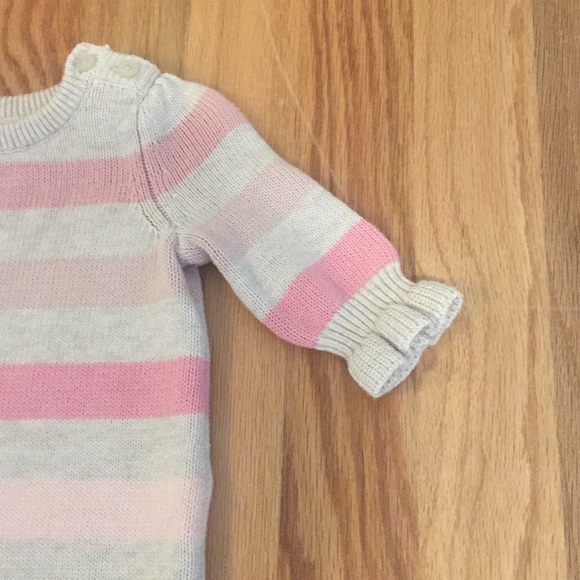 BabyGap Stripped Garter One Piece - Picture 4 of 4